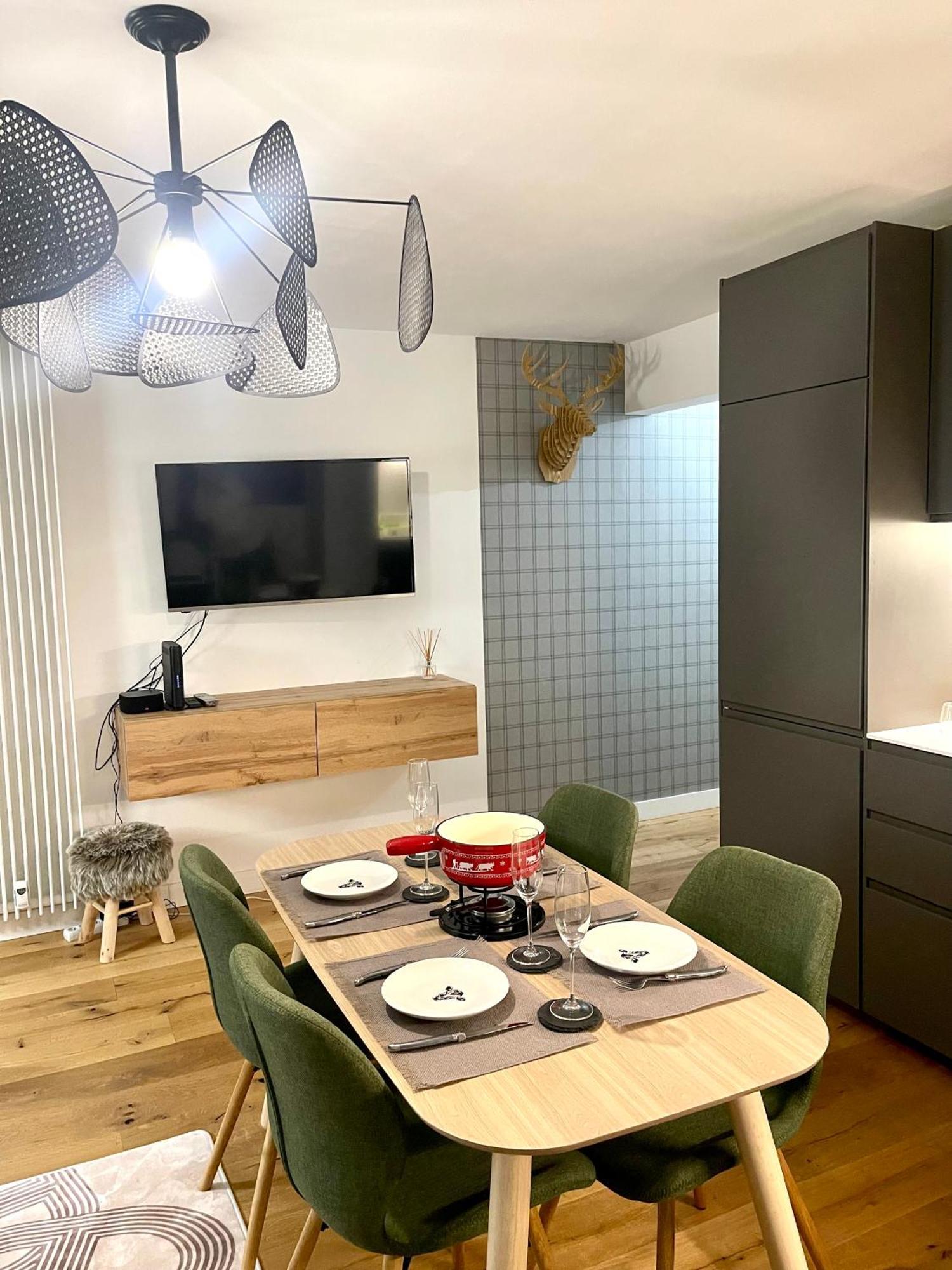 Ferienwohnung Le Lihamwood Megève Exterior foto